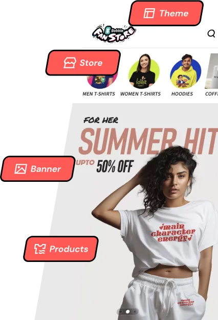 Create your print on demand store Store