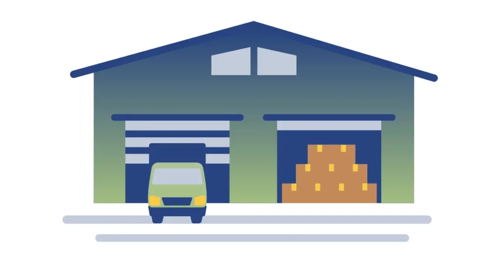 warehouse location in dropshipping